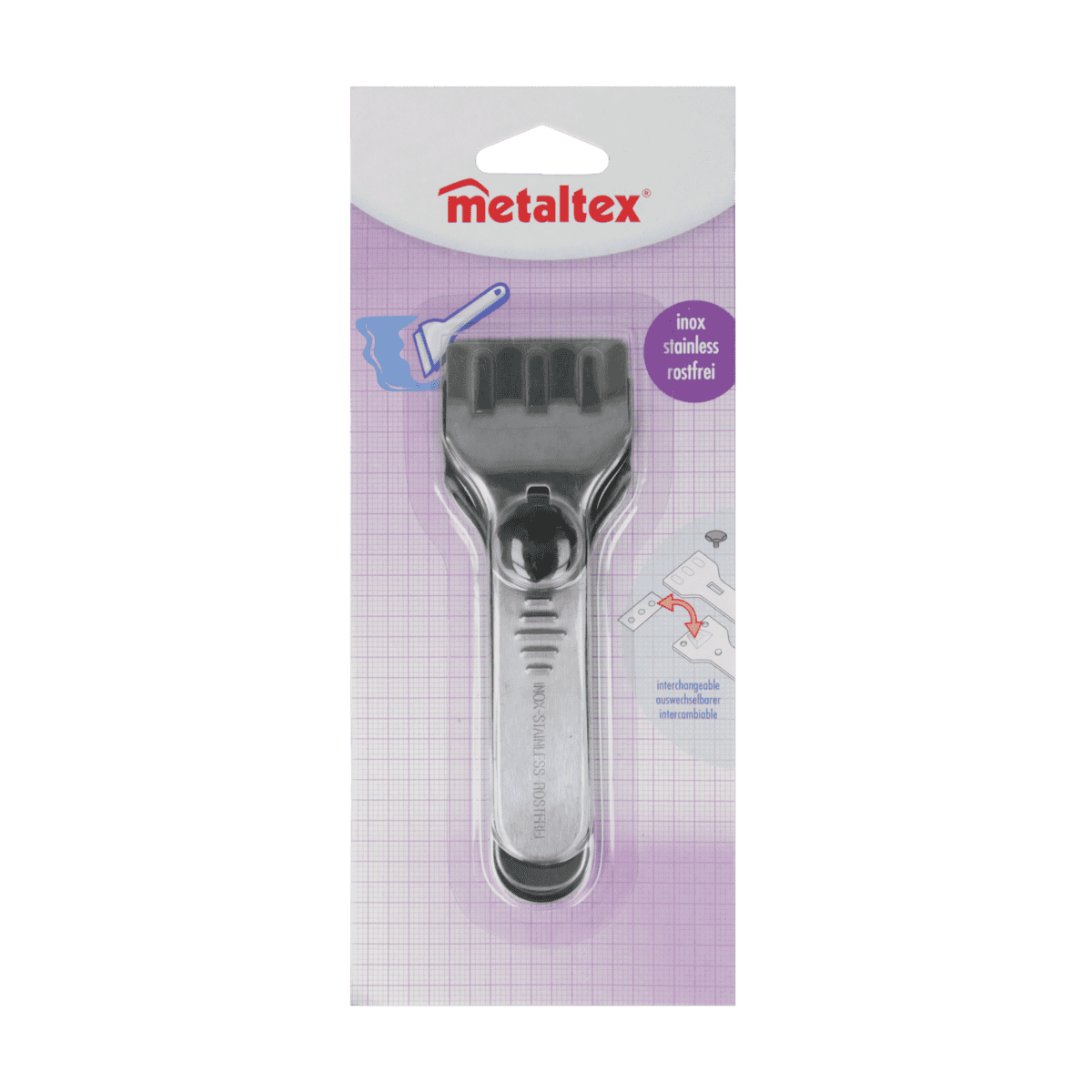 Metaltex Ceranfeld- und Fensterschaber