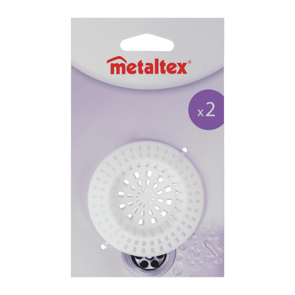 Metaltex Abfluss-Sieb (2er Set)