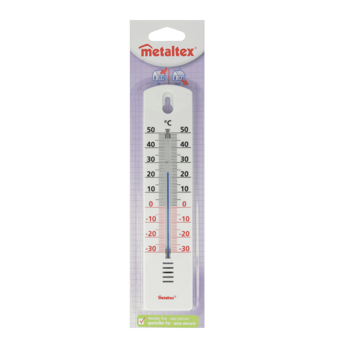 Metaltex  Innen- und Aussenthermometer, ABS