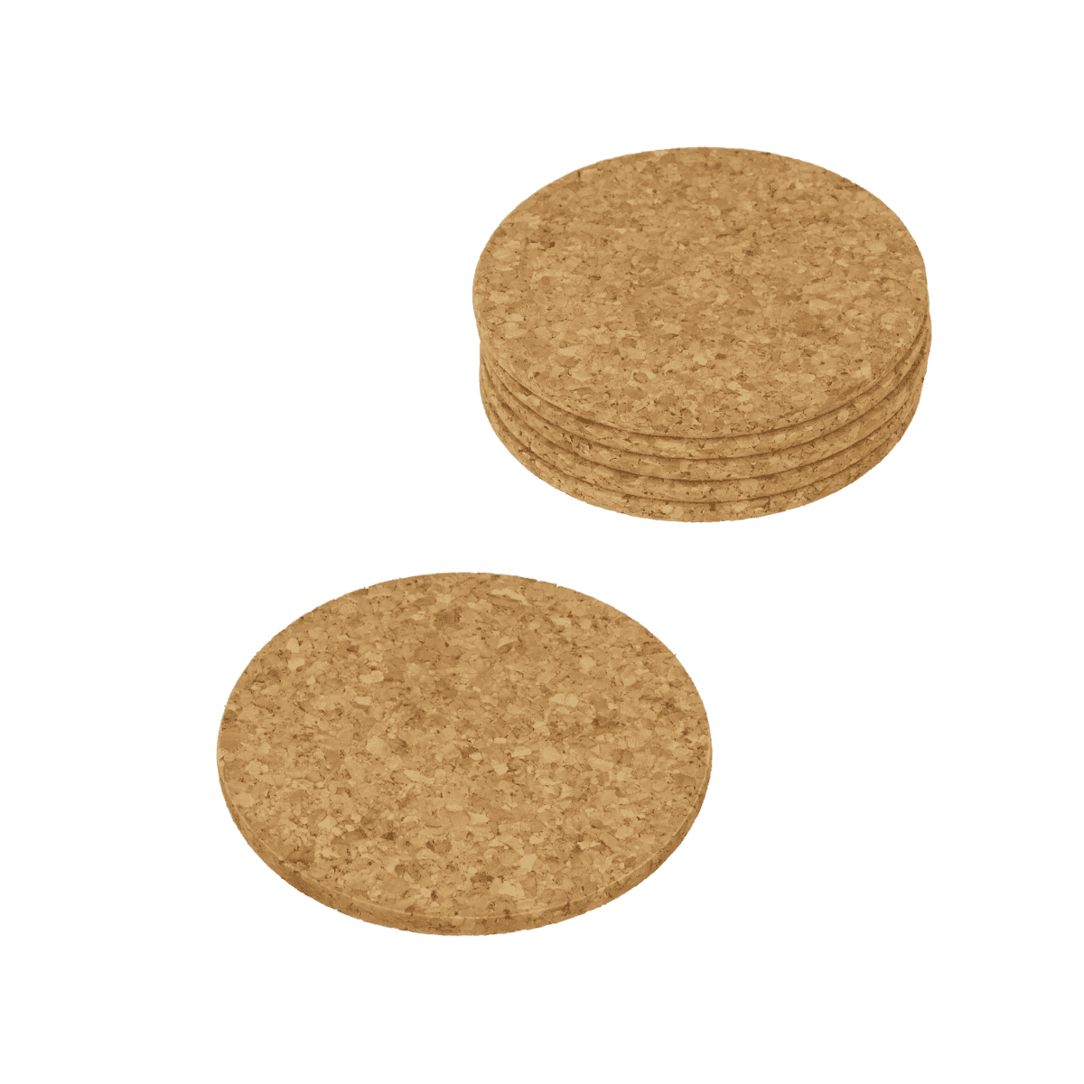 Metaltex  Kork-Glasuntersetzer Ø 9 cm 6er-Set