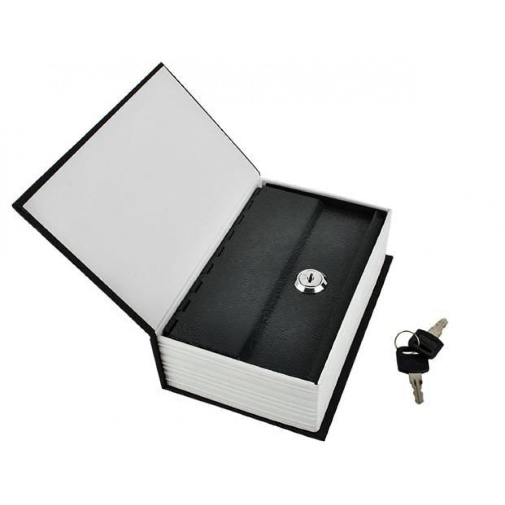 Safe in einem Buch versteckt - inkl. Schlüssel