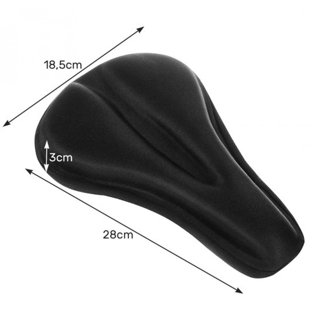Gel-Sattelbezug mit Reflextion - 27cm