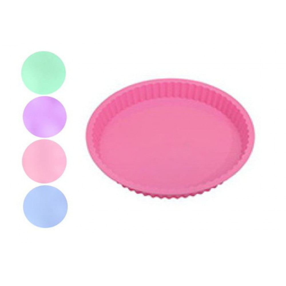 Silikonform zum Backen 26x3,5 cm - Farbmix