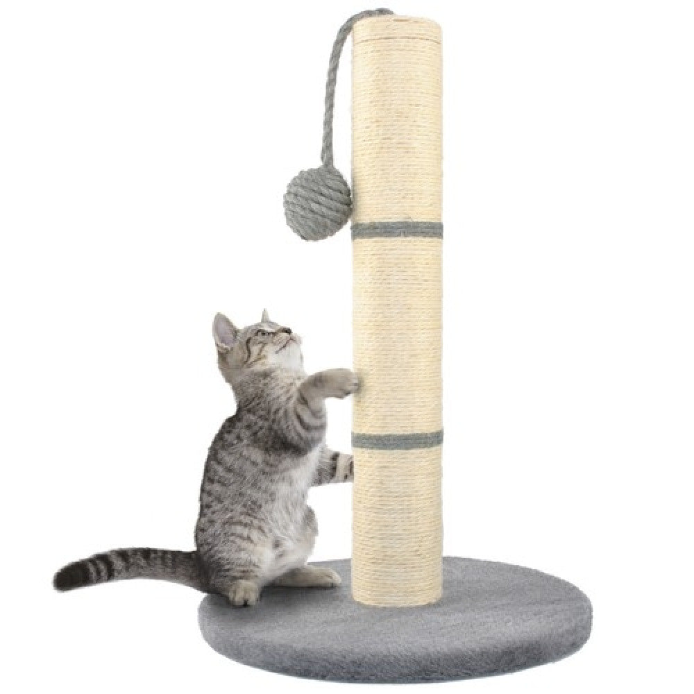 Katzenkratzbaum - grauer Pfosten 45cm