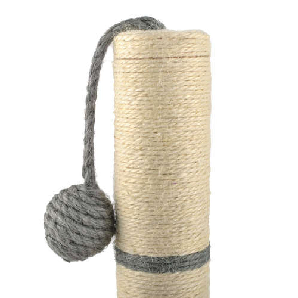 Katzenkratzbaum - grauer Pfosten 45cm