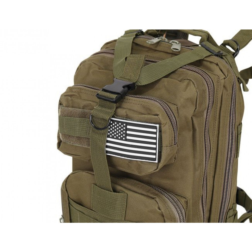 Grüner Militärrucksack 45x29x20cm