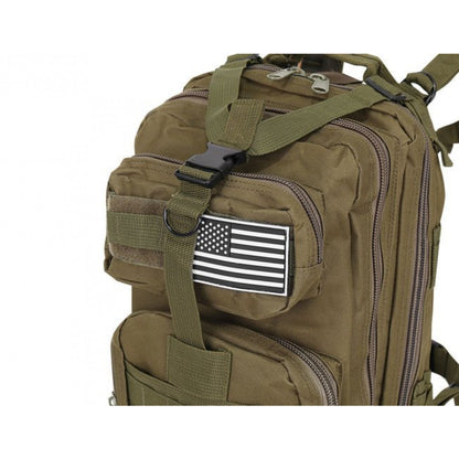 Grüner Militärrucksack 45x29x20cm
