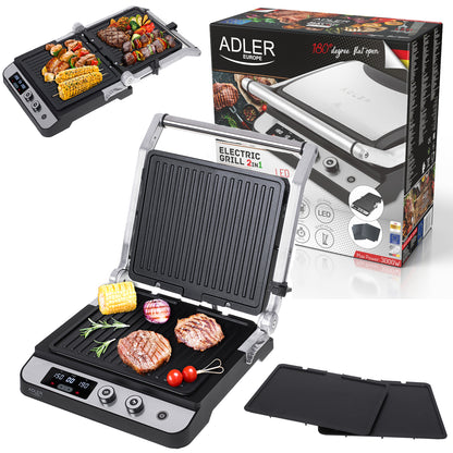 AD 3059 Digitaler Kontaktgrill mit LED Anzeige