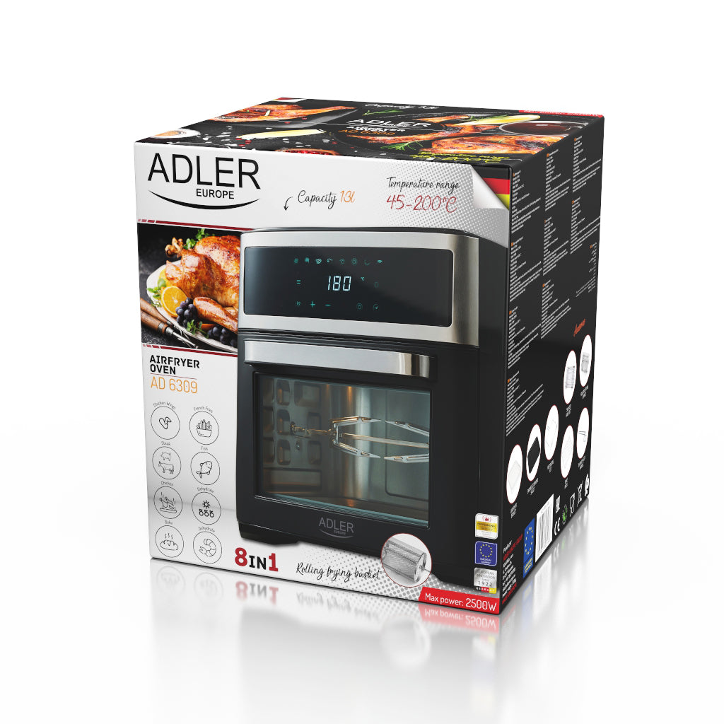 AD 6309 Heißluftfritteuse 8in1