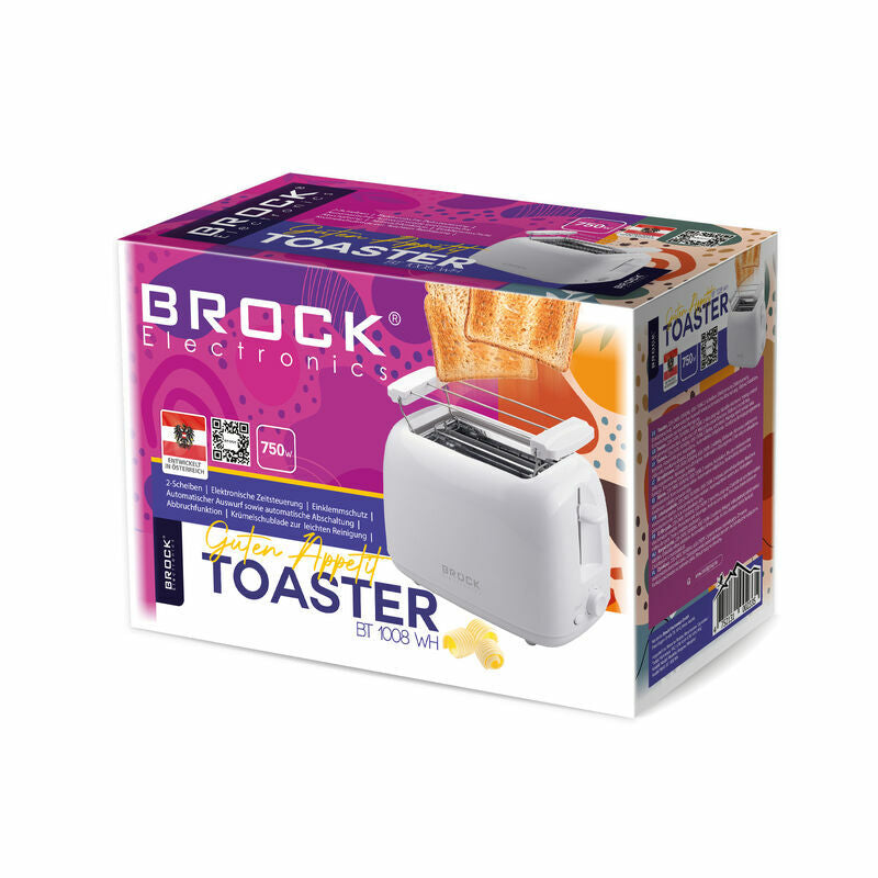 BT 1008 WH Toaster, 750W