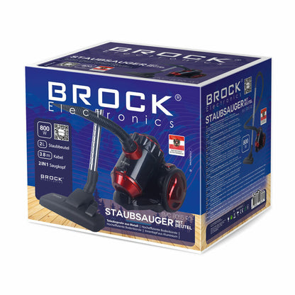 BVC 8055 RD Staubsauger ohne Beutel 800W