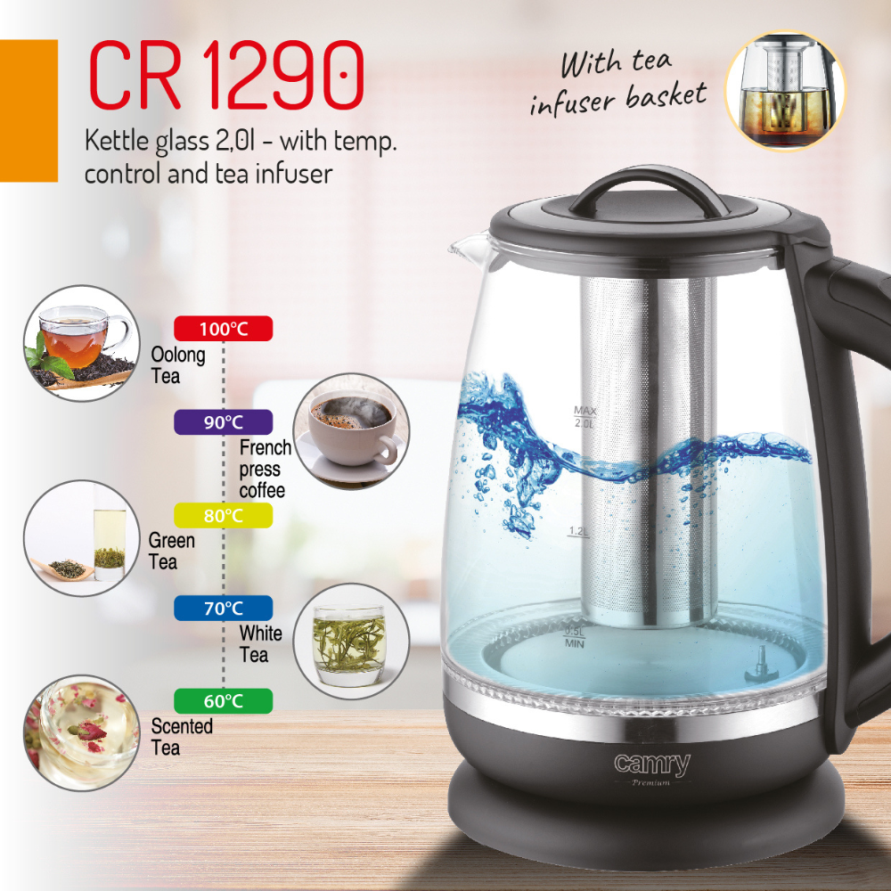 CR 1290 Wasserkocher 2 L