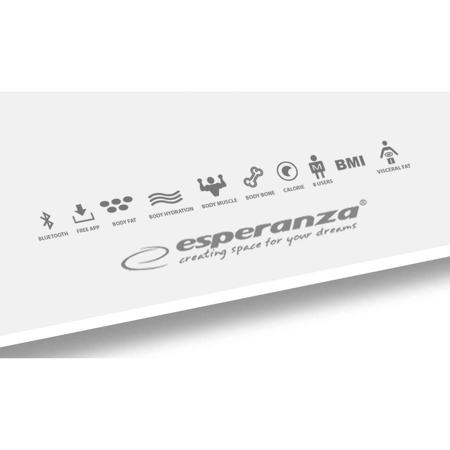 EBS016W Personenwaage Bluetooth