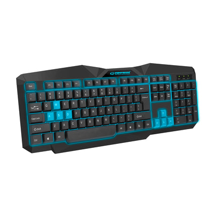EGK201B Kabelgebundene Gaming Tastatur – Blau