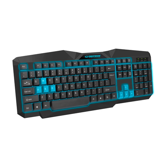 EGK201B Kabelgebundene Gaming Tastatur – Blau