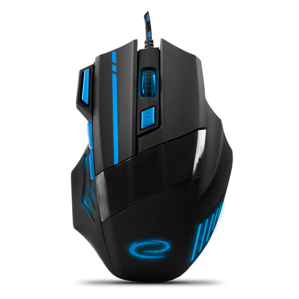 EGM201B Kabelgebundene Gaming Maus 7D opt. USB MX201