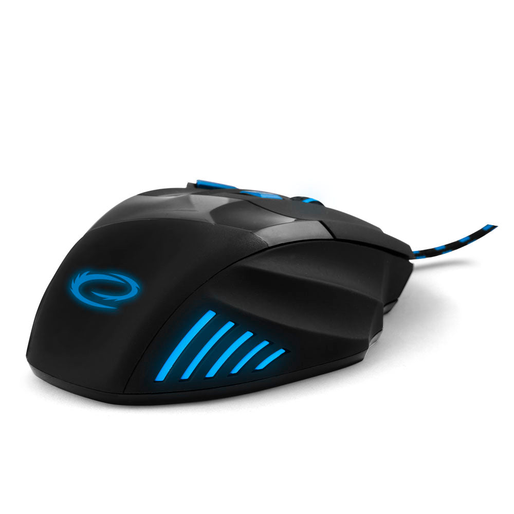 EGM201B Kabelgebundene Gaming Maus 7D opt. USB MX201