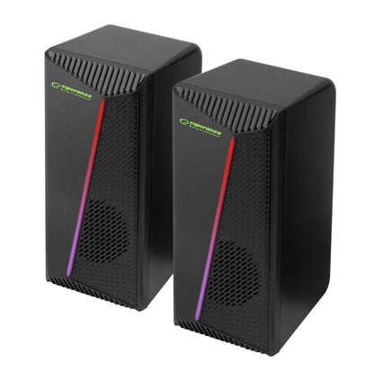 EGS106 Hochwertige LED Stereolautsprecher für PC