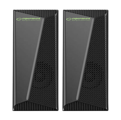 EGS106 Hochwertige LED Stereolautsprecher für PC
