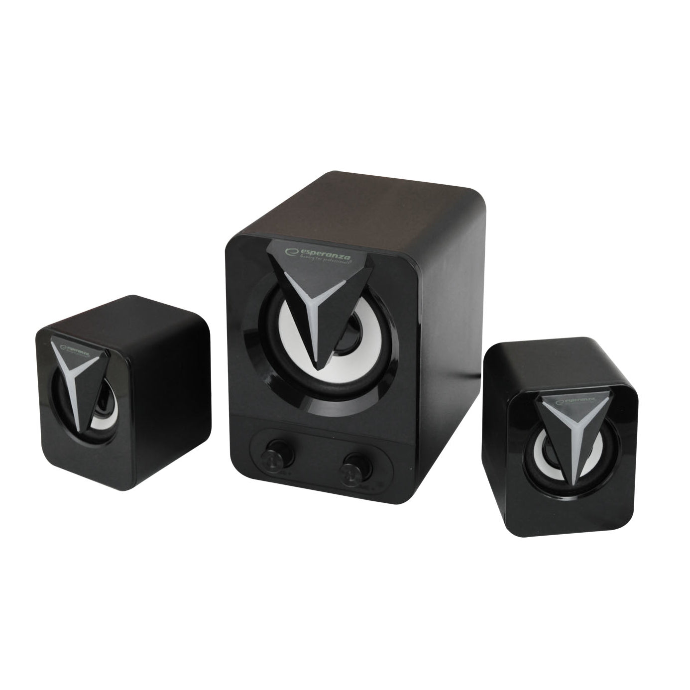 EGS107 Hochwertige 2.1 LED Stereolautsprecher für PC
