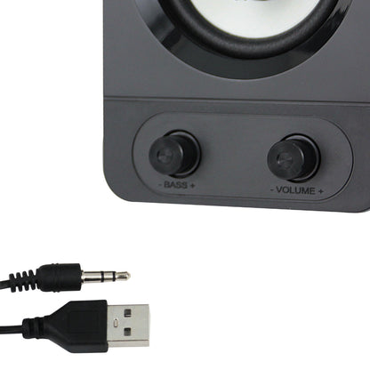 EGS107 Hochwertige 2.1 LED Stereolautsprecher für PC