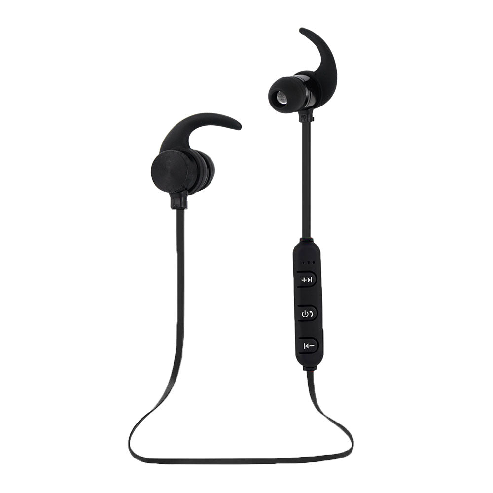EH186K Bluetooth Magnetische Metall Kopfhörer – Schwarz
