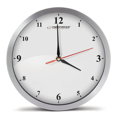 EHC009W Wanduhr 30cm, weiss