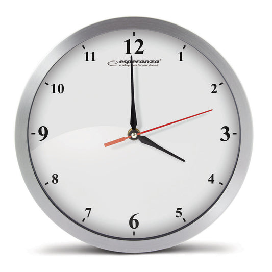 EHC009W Wanduhr 30cm, weiss