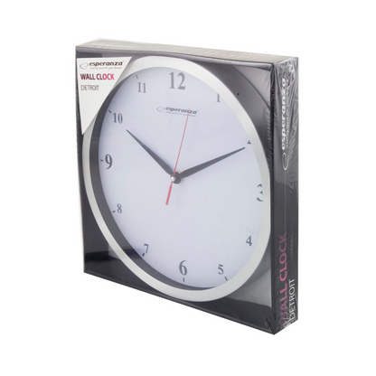 EHC009W Wanduhr 30cm, weiss
