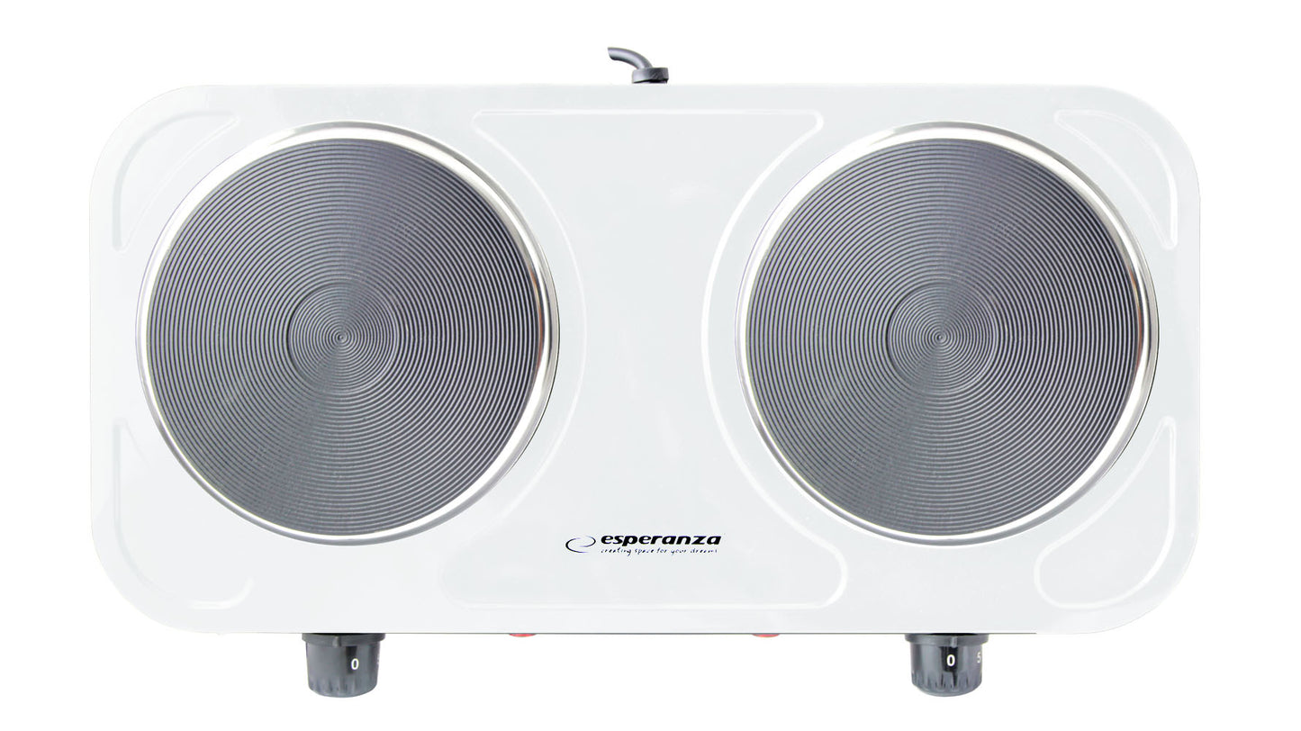 EKH010W Doppelkochplatte