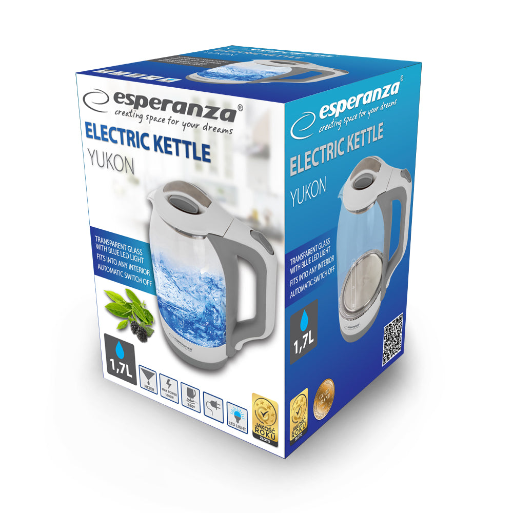 EKK025W Wasserkocher Glas 1,7L