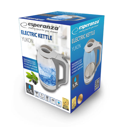 EKK025W Wasserkocher Glas 1,7L