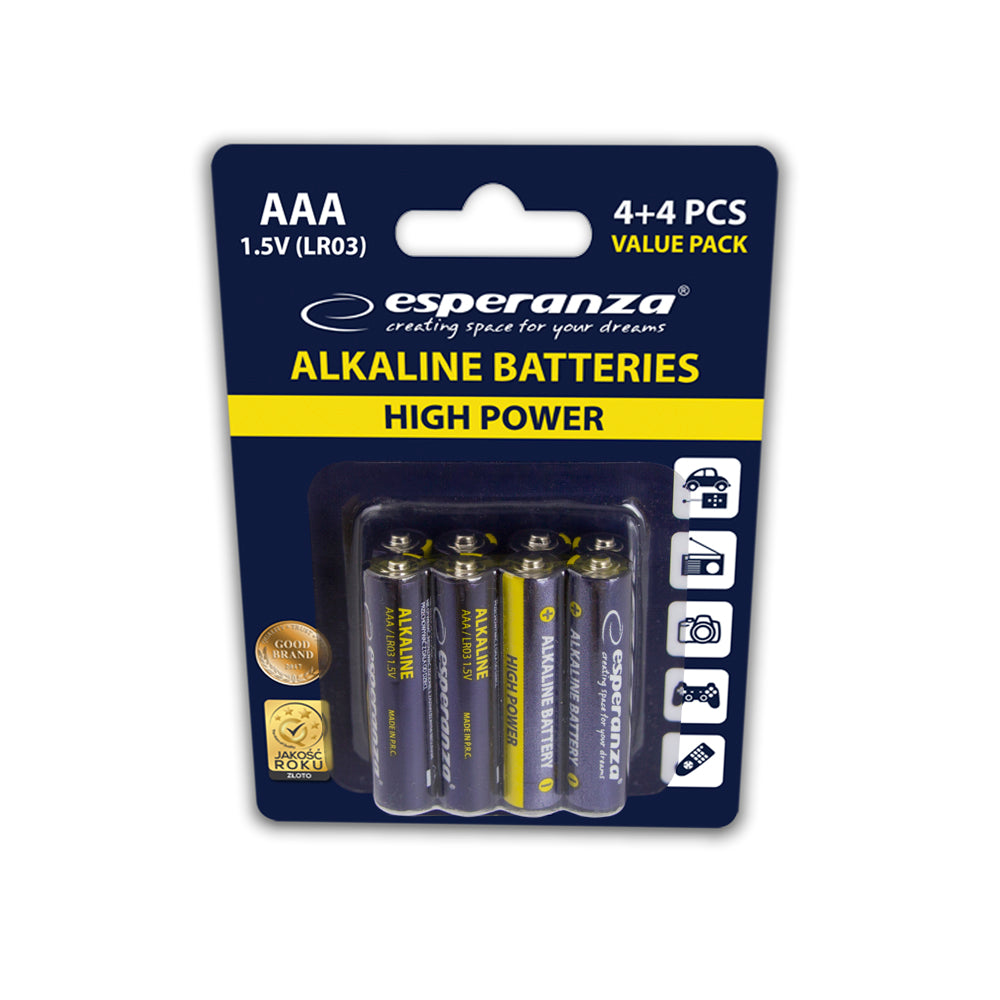 EZB104 Alkaline Batterien AAA – 8er Packung