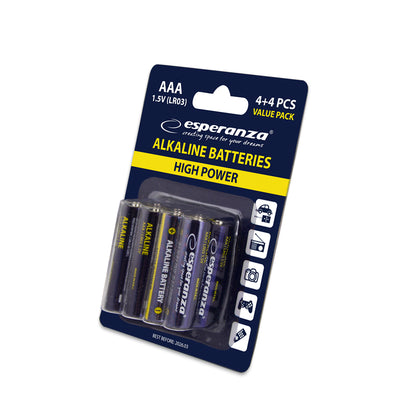 EZB104 Alkaline Batterien AAA – 8er Packung