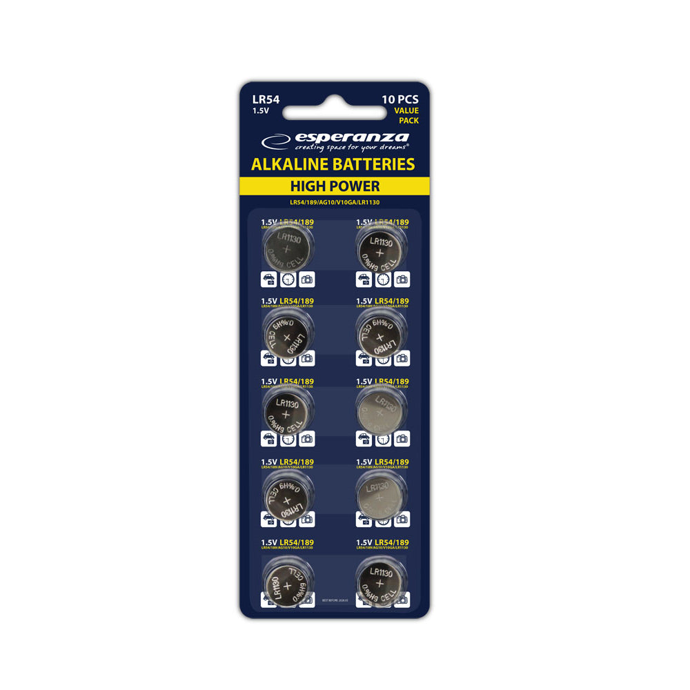 EZB105 Alkaline Batterien L54 AG10 – 10er Packung