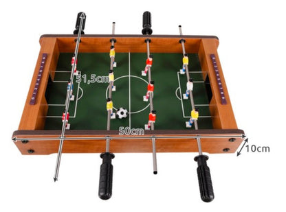 Kompakter Tischfußball – Spaß für Groß und Klein!