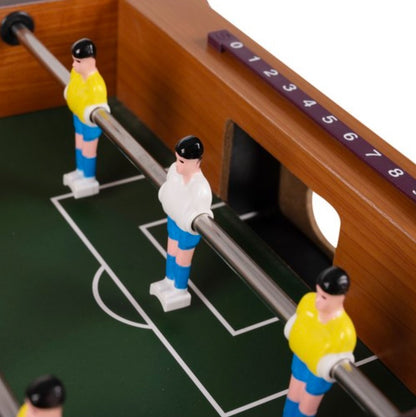 Kompakter Tischfußball – Spaß für Groß und Klein!