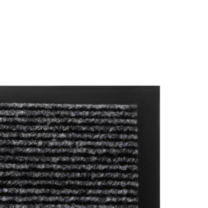 Fußmatte in Schwarz-Grau 60cm x 90cm