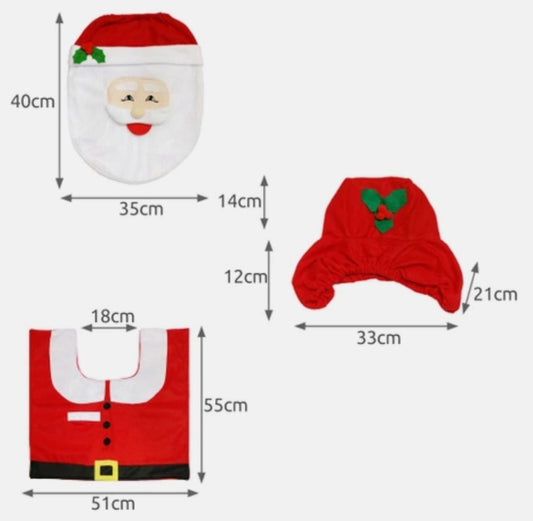 Weihnachts-Badezimmer-Set