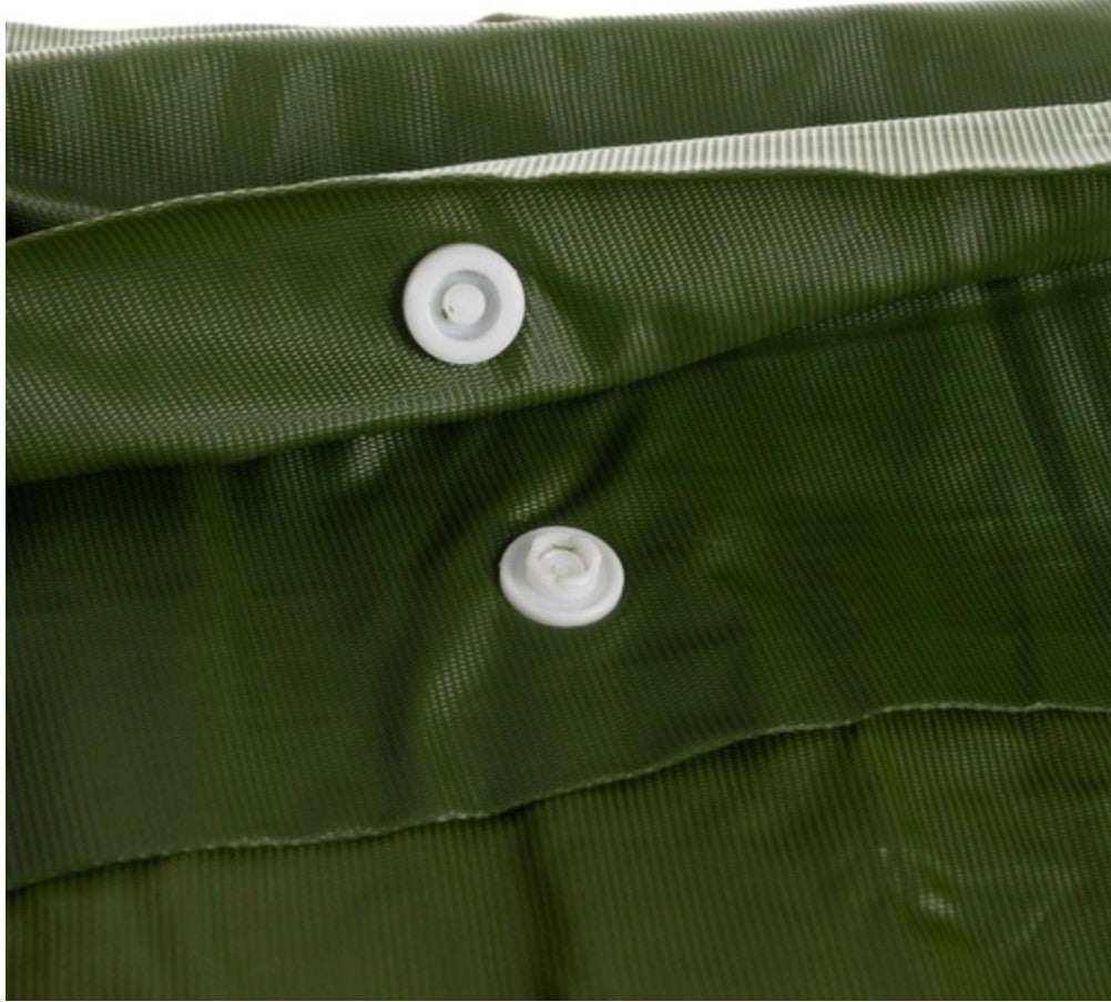 Olivgrüner Regenponcho