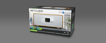 M-695 DBTW DAB+/FM Bluetooth Mikro HIFI System mit CD/USB