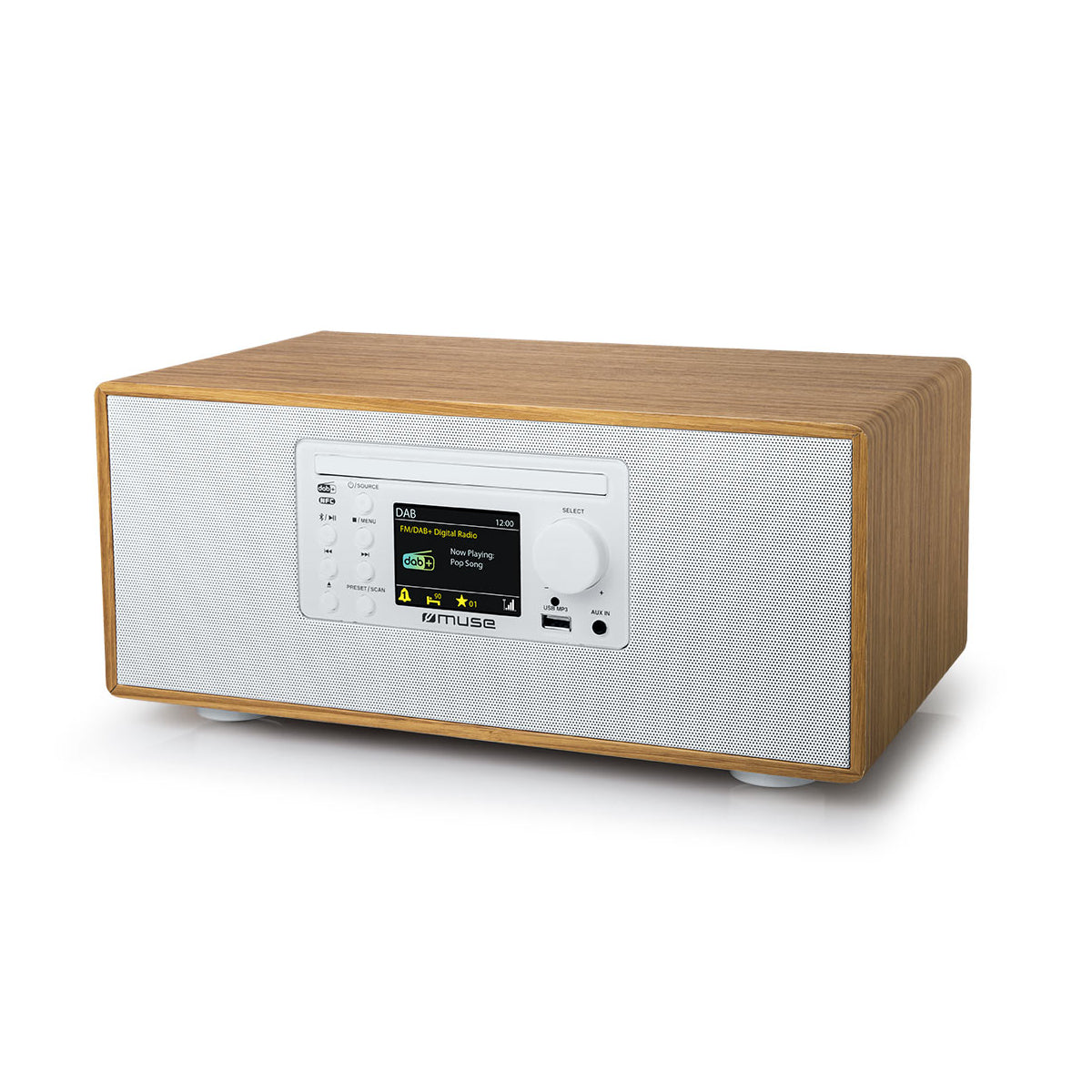 M-695 DBTW DAB+/FM Bluetooth Mikro HIFI System mit CD/USB