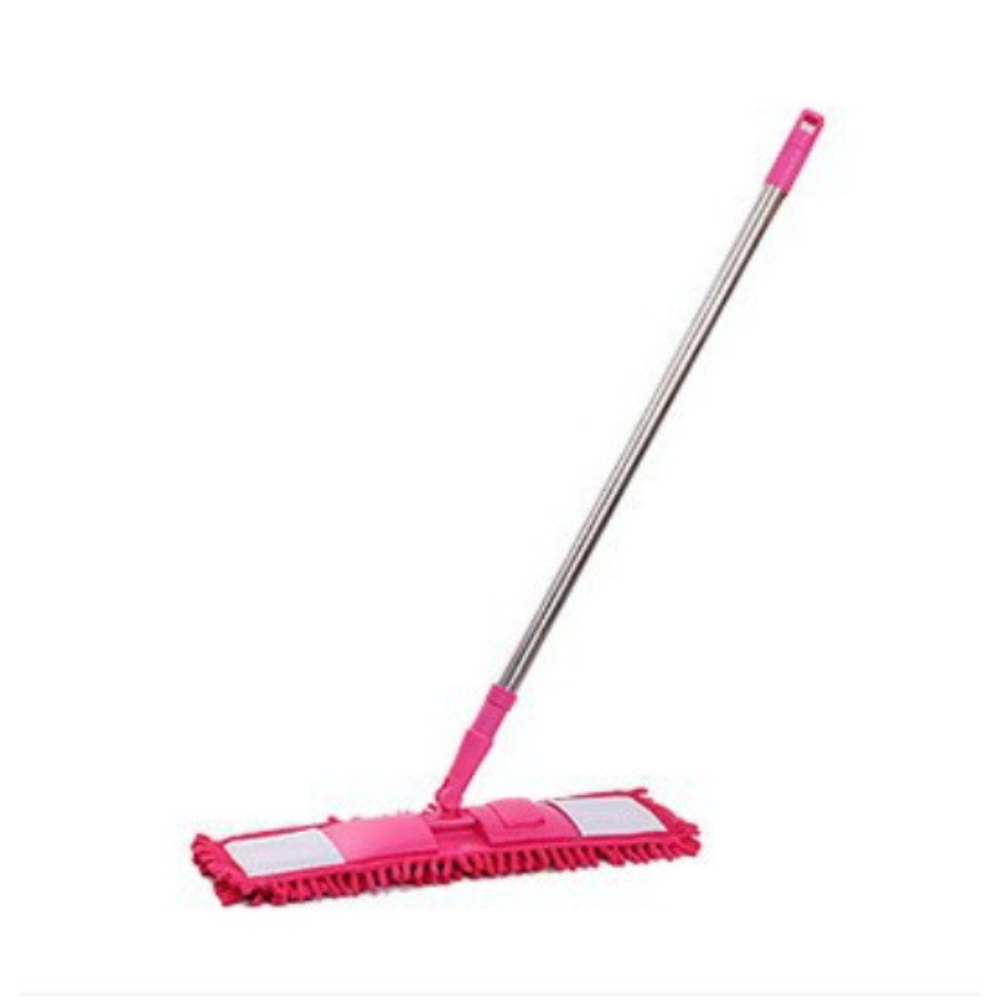 Mikrofaser-Flachmopp + Teleskopstiel – 120cm