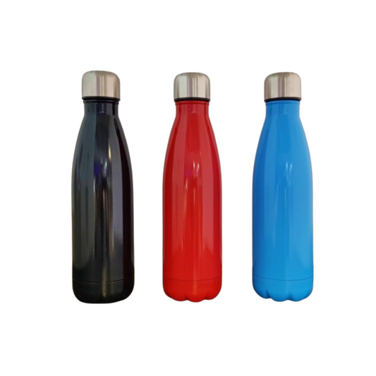 Thermosflasche 500 ml, Edelstahl - Farbmix