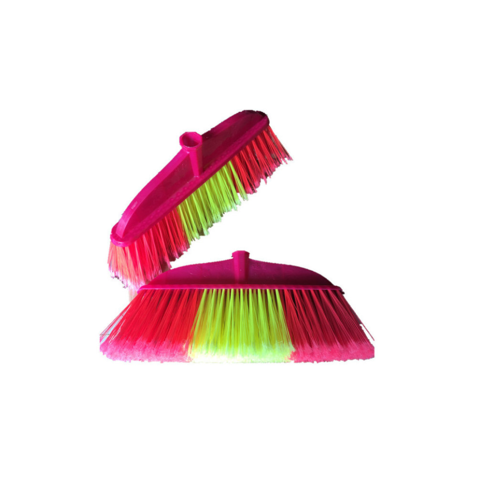 Kehrbürsten Kopf, neonpink – 33x15x4cm