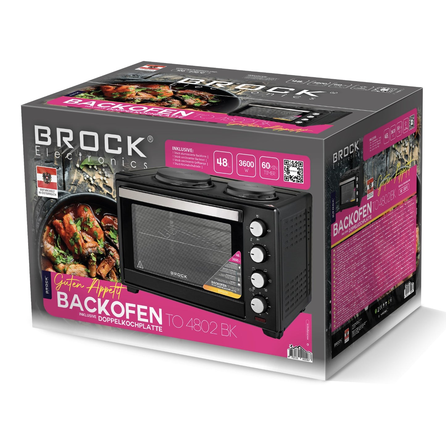 TO 4801 BK Backofen 48L