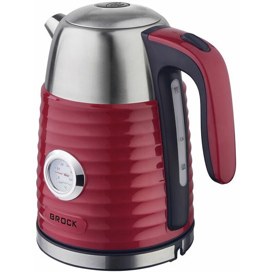 WK 9806 RD Wasserkocher Edelstahl 1,7L