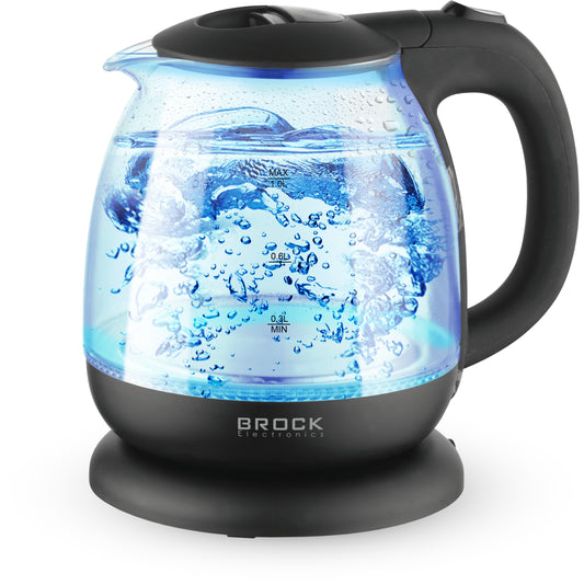 WK 2108 BK Wasserkocher Glas 1L