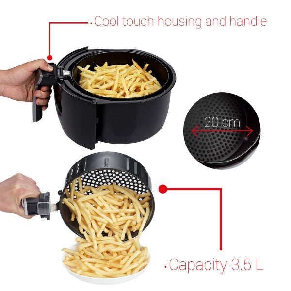 ZLN 3604 Heißluftfritteuse 3,5L