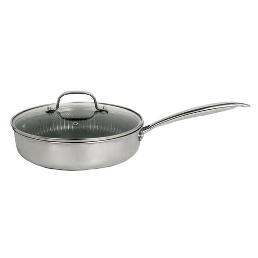 ZLN-9679 Premium Pfanne mit Glasdeckel,  26x7 cm